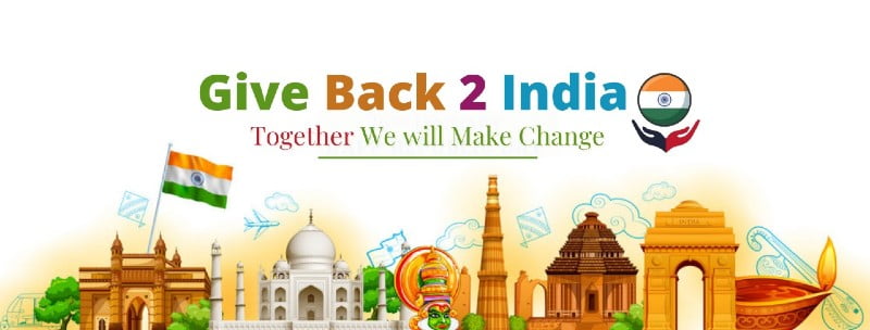 Give Back to Your Roots – Give Back 2 India