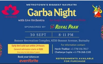 Garba in Metrotown Burnaby | Navratri Festival of India