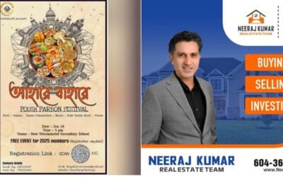 Bengali Food Festival in New Westminster | Proud Sponsor | Neeraj Kumar