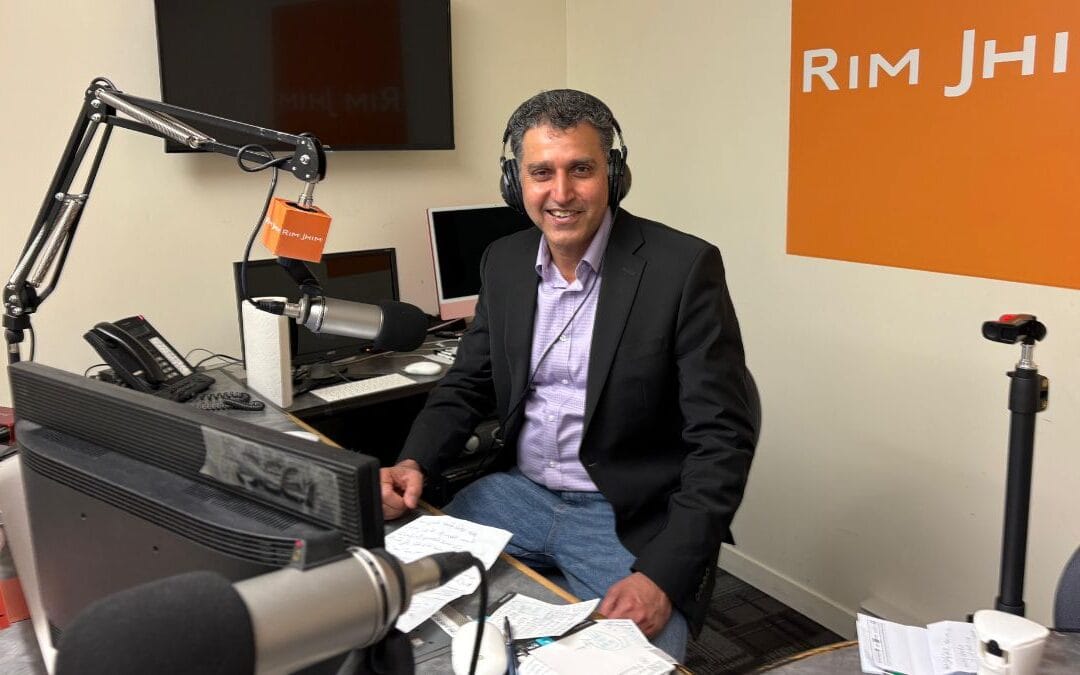 On-Air Conversation – Radio Rim Jhim Vancouver – Namaste Burnaby