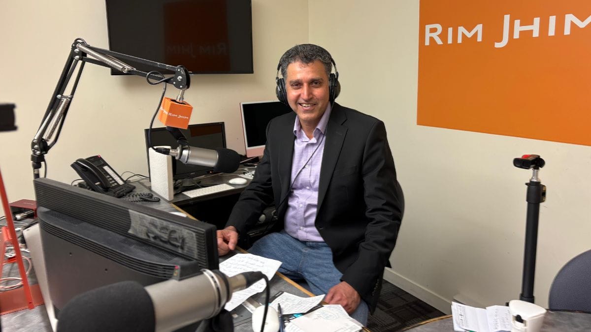 On-Air Conversation – Radio Rim Jhim Vancouver – Namaste Burnaby